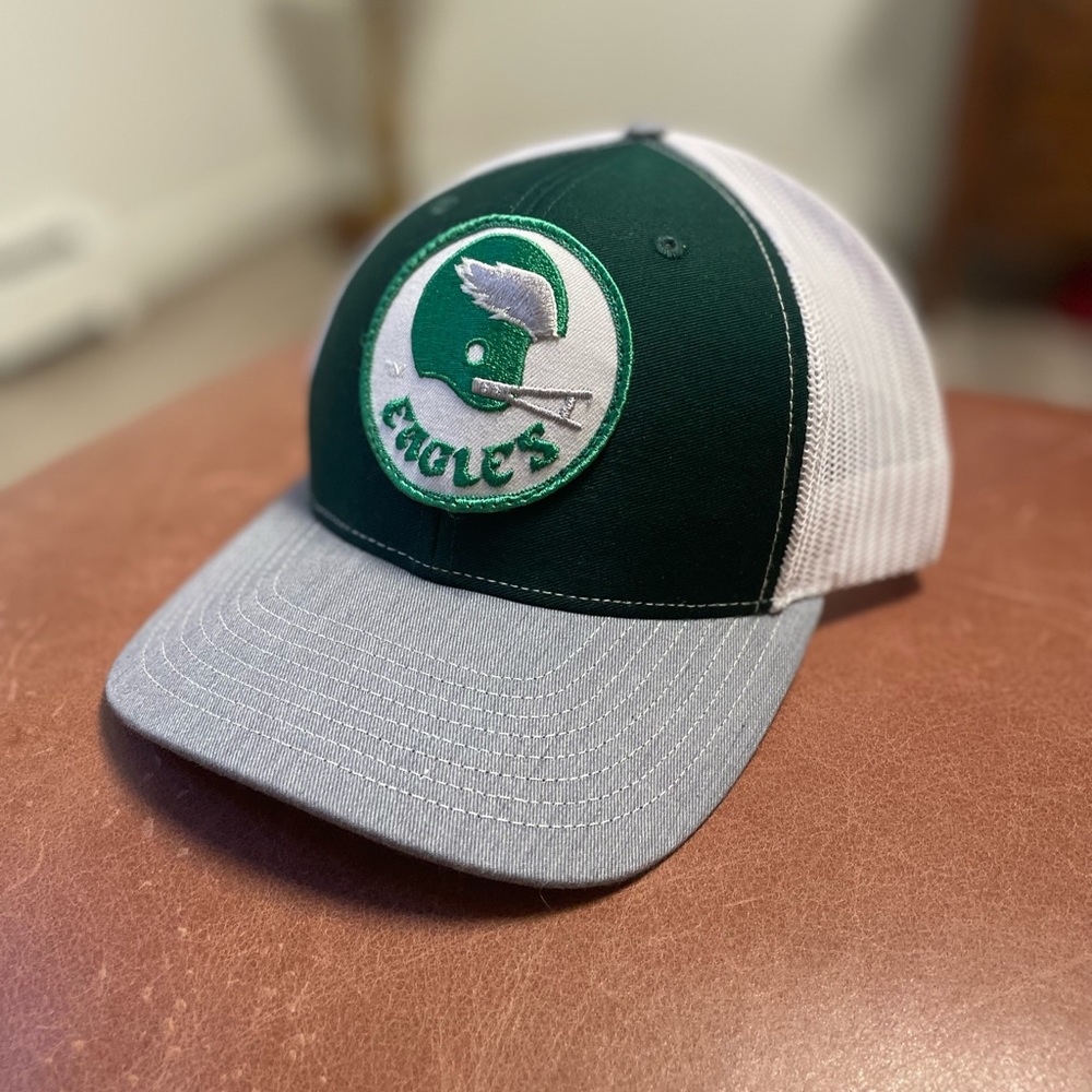 Philadelphia Eagles custom made vintage patch hat